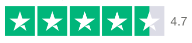 TrustPilot Rating 4.7